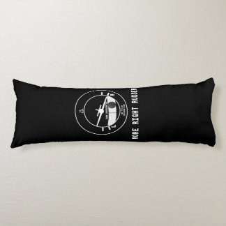 Mer Höger Rudder Cfi-flyginstruktör Pilot Gift Kroppskudde