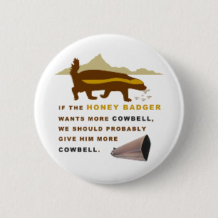 Mer Honey badger Knapp