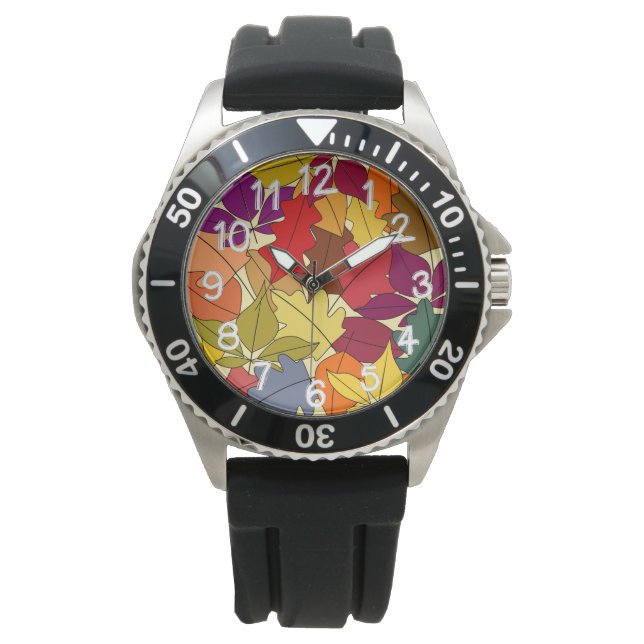 Mer Höst löv Armbandsur (Framsida)