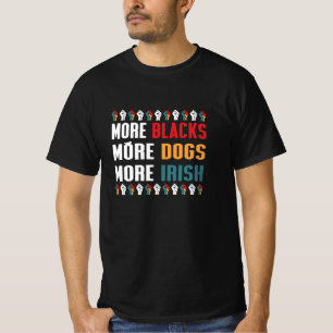 Mer Hundar Mer irländare T Shirt