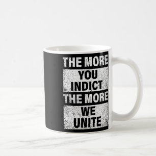 Mer information är ju mer vi förenar trumpanklagel kaffemugg