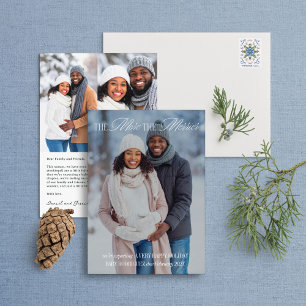 Mer information om Graviden för merrier-Helgdag Julkort