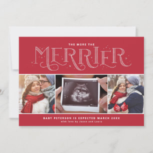 Mer information om Merrier Gravid-avisering jul Meddelande