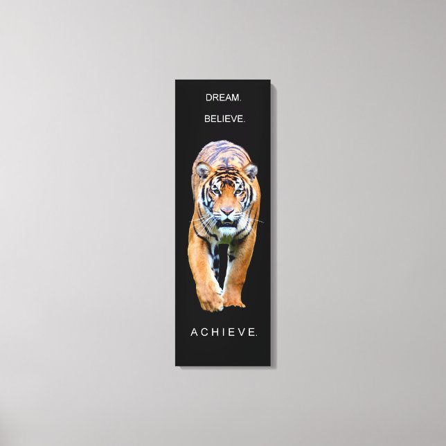 mer inspirerande motivationcitat canvastryck (Framsida)