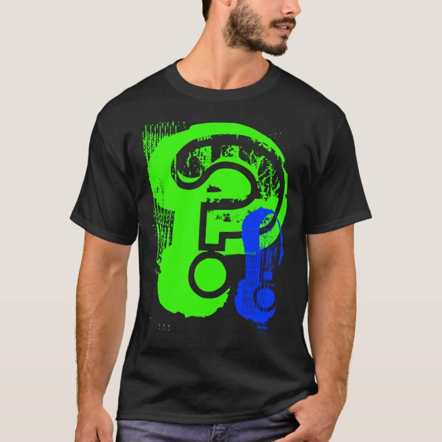 Mer interpunktionsskjortor t-shirt (Framsida)