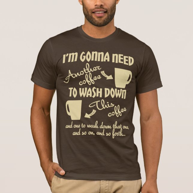 Mer kaffe behar tröja (Framsida)