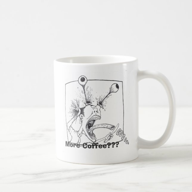 Mer kaffe? kaffemugg (Höger)
