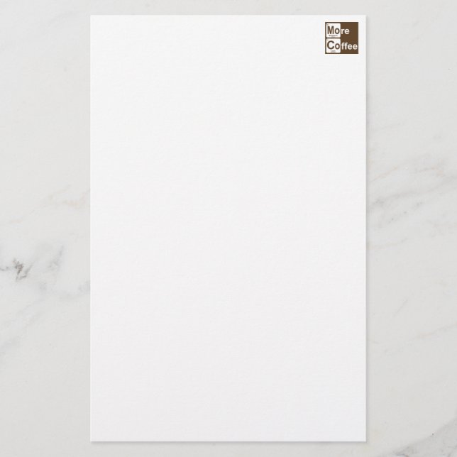 Mer kaffe Periodic Bord (Framsida)