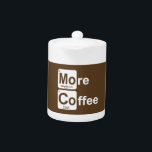 Mer kaffe Periodic Bord<br><div class="desc">Det är inslag som vi alla behöver och där all sak kom kommer ifrån!</div>