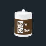 Mer kaffe Periodic Bord<br><div class="desc">Det är inslag som vi alla behöver och där all sak kom kommer ifrån!</div>