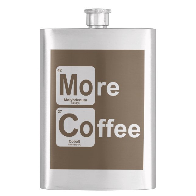 Mer kaffe Periodic Bord Fickplunta (Framsidan)