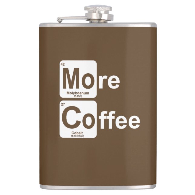 Mer kaffe Periodic Bord Fickplunta (Framsidan)