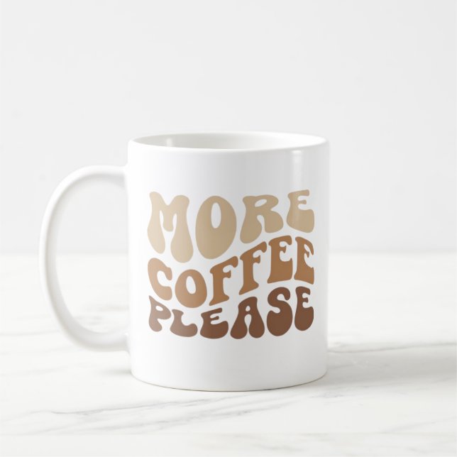 Mer kaffe tack. kaffemugg (Vänster)