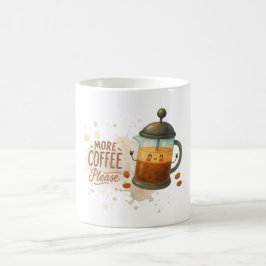 Mer kaffe tack Kopp