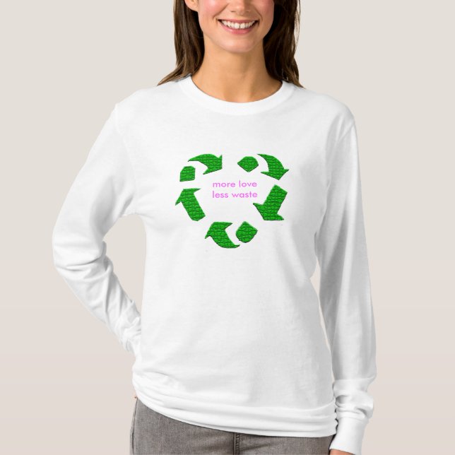 Mer KÄRLEK, MINDRE AVFALLS Tee (Framsida)
