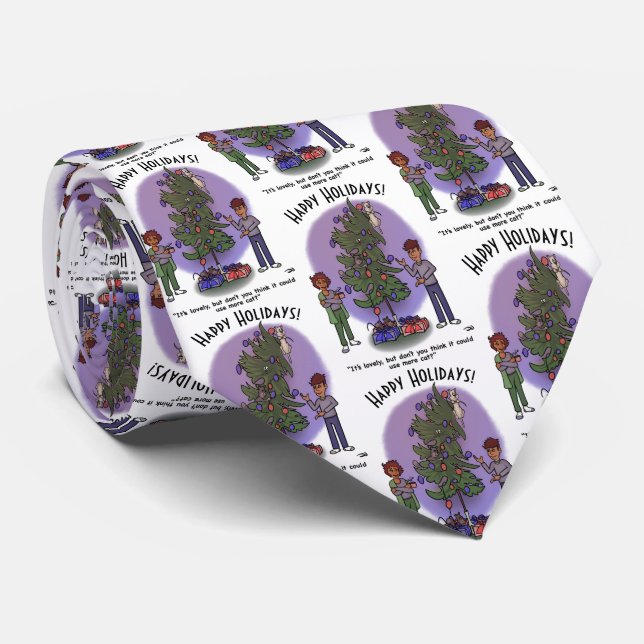 Mer Kat-julklackTie Slips (Rullad)