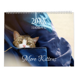 Mer Katter Väggkalender - HAMbyWG Kalender