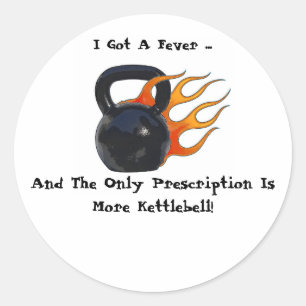 Mer Kettlebell klistermärke