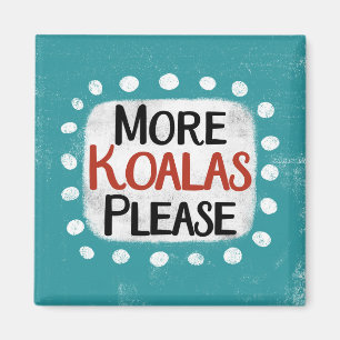 Mer Koalas, kylskåp, magnet