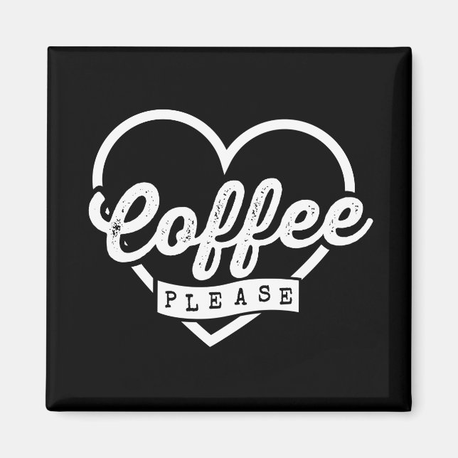 MER KOFFEE BE MAGNET (Framsidan)