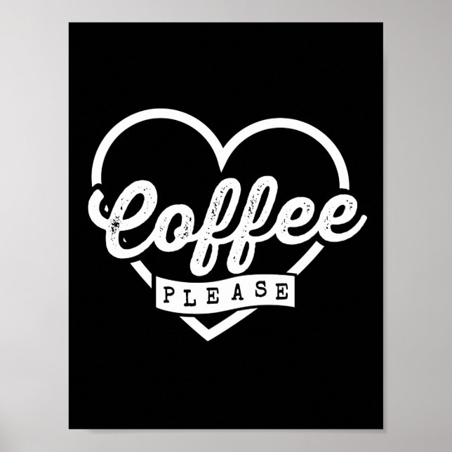 MER KOFFEE BE POSTER (Framsidan)