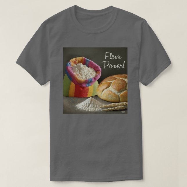 Mer kraft för mjöl t shirt (Design framsida)