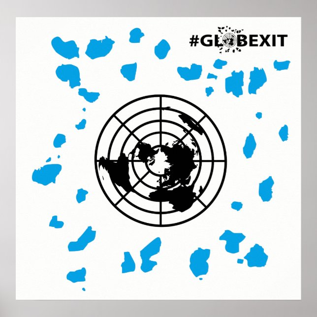 MER LAND #GLOBEXIT Poster (Framsidan)