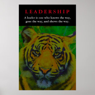 Mer ledarskap Motivering Poster