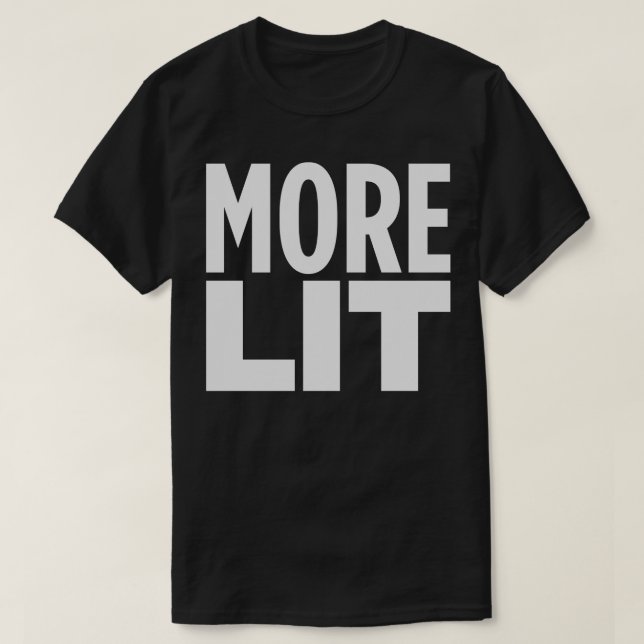 MER LIT T SHIRT (Design framsida)
