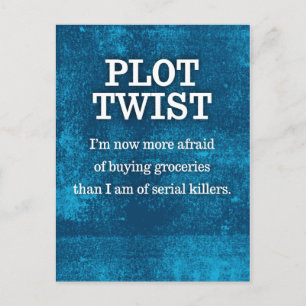 Mer lockande att köpa Livsmedel än seriemördare Vykort