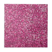 Mer Magenta Rosa Färg Faux Glitter