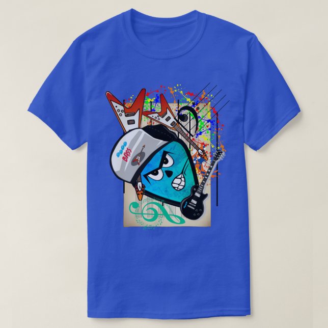 Mer masstwisted Clef 4.0 Music T Shirt (Design framsida)