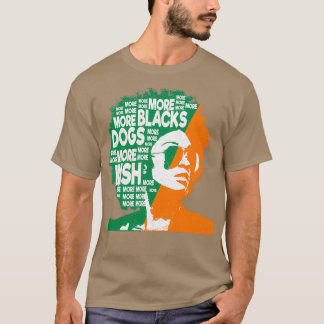 Mer Mer Hundar Mer Irland Flagga Anti T Shirt