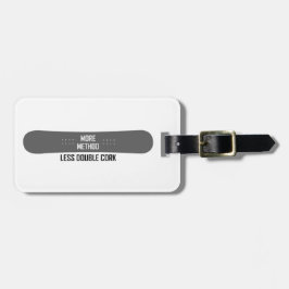 Mer metod mindre Dubbla Kork Bagagebricka