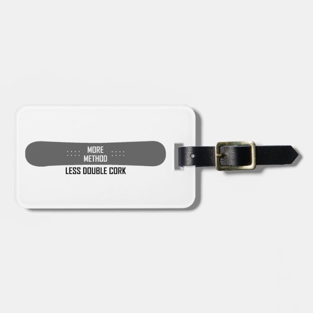 Mer metod mindre Dubbla Kork Bagagebricka (Horisontell Framsida)