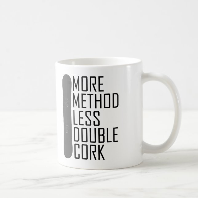 Mer metod mindre Dubbla Kork Kaffemugg (Höger)