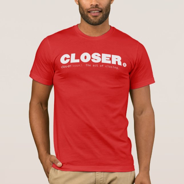 Mer nära tee shirt (Framsida)
