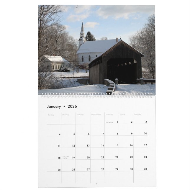 Mer New England favoriter! 2015 Kalender (Jan 2026)