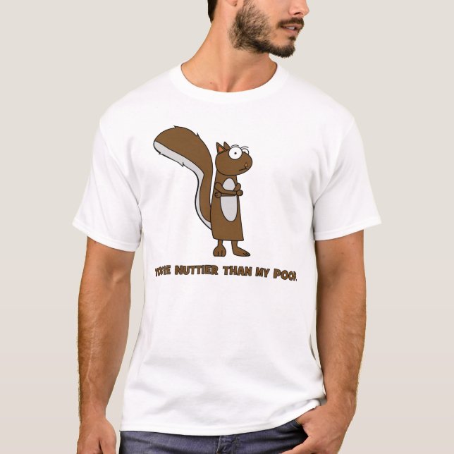 Mer nuttier än min Poop T-shirt (Framsida)