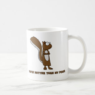 Mer nuttier än min Poopmugg Kaffemugg