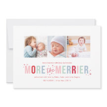 Mer om Merrier Helgdag Tillkännagivande för födels