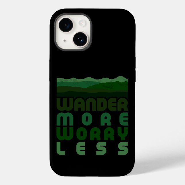 Mer oro mindre Fodral-Mate iphone case (Baksida)