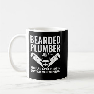 Mer överlägsen rörmokare Humor Kaffemugg