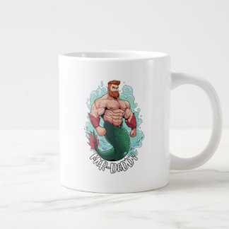 Mer-pappa, Fatherly Merman Mugg Jumbo Mugg