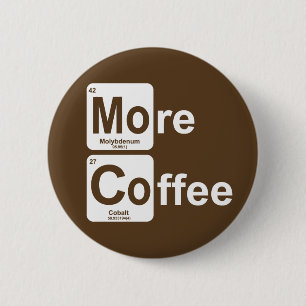 Mer periodiskt bord för kaffe knapp