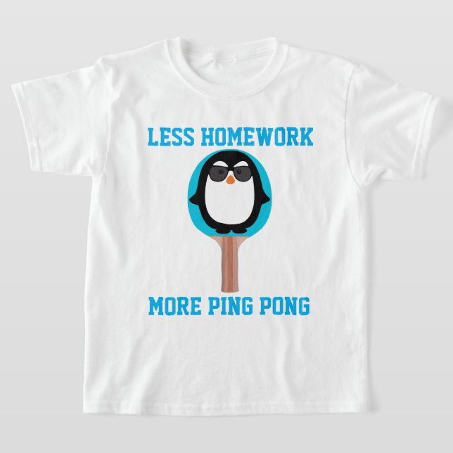 Mer Ping Pong Tee Shirt (Laydown)
