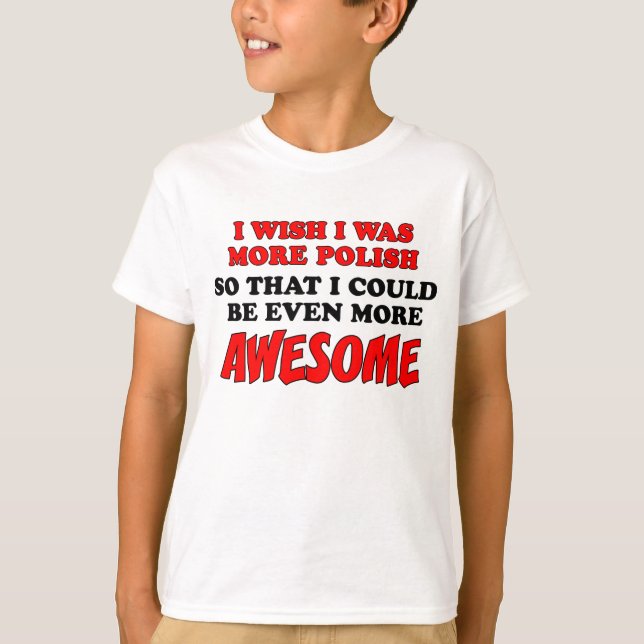 Mer polsk mer enorm tee (Framsida)