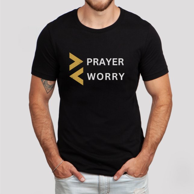 Mer Prayer mindre än mindre ängslig minsta kristna T Shirt (Skapare uppladdad)