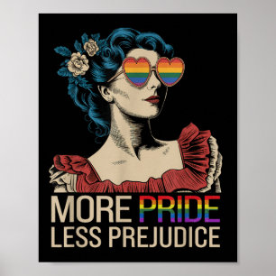 Mer Pride Mindre fördomsfri Pride Månad lgbtq Poster