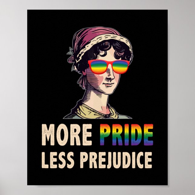 Mer Pride Mindre fördomsfri prissättning för lgbt  Poster (Framsidan)